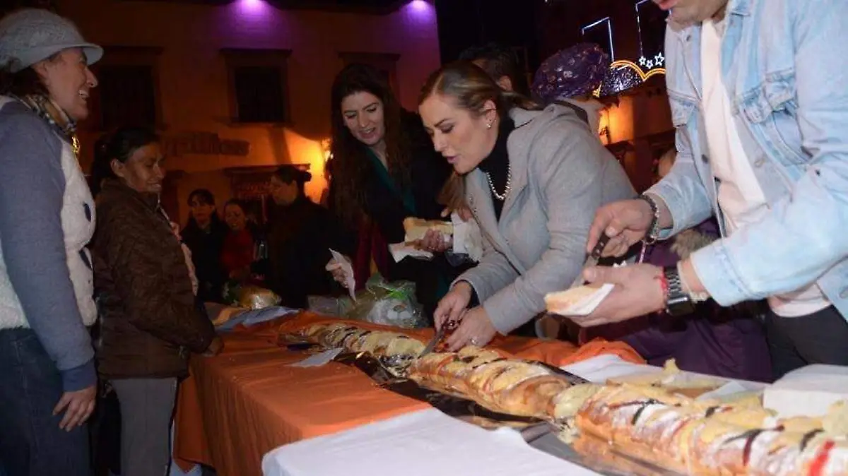 Partida de Rosca de Reyes en Lagos de Moreno